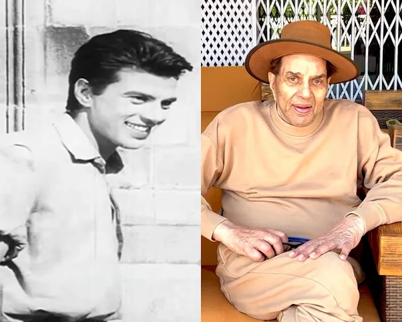 Dharmendra – then vs now – celebrity transformation – 8.