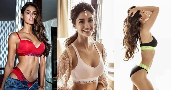 35 hot photos of Disha Patani in Calvin Klein bra, bikini, underwear flaunting her sexy body.