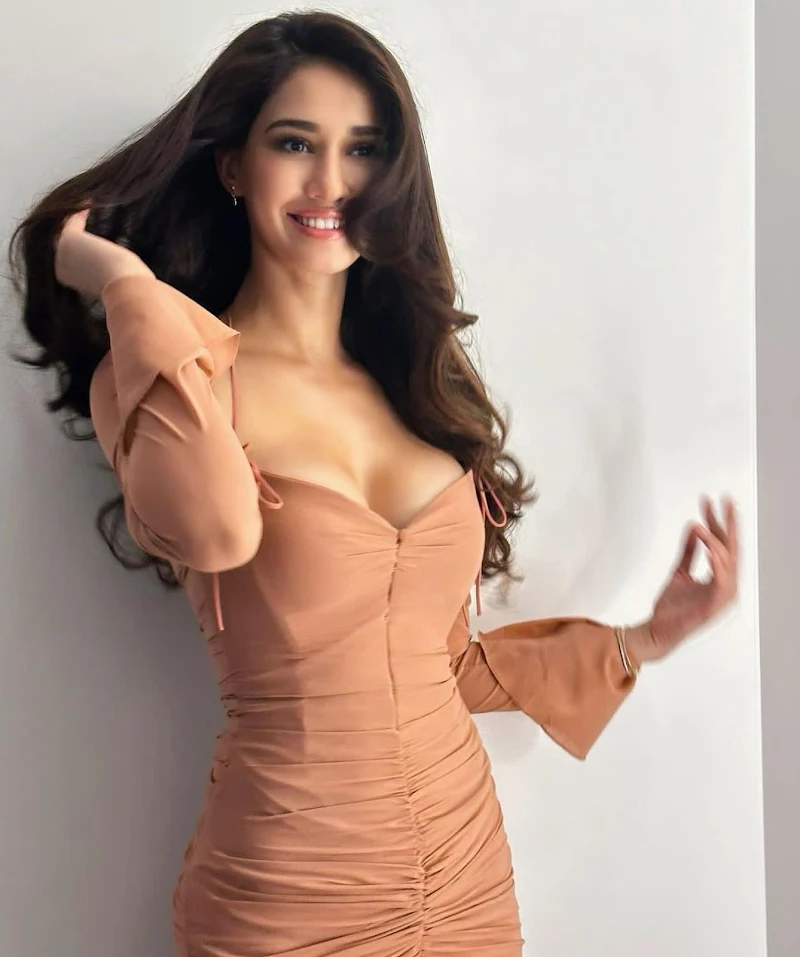 disha patani cleavage busty bollywood actress