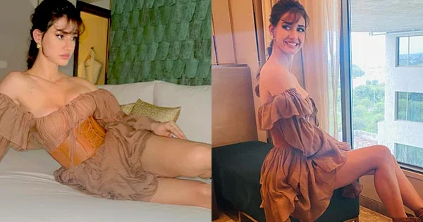 Disha Patani looks pretty and hot in this short dress – see hot photos.