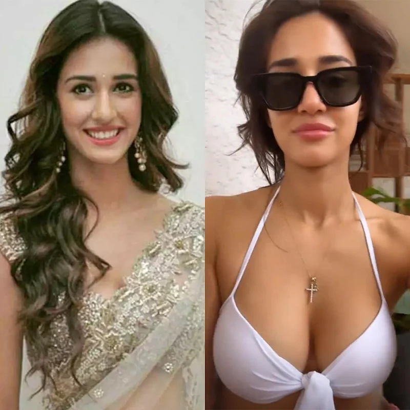 Disha Patani, – saree vs bikini – 200.