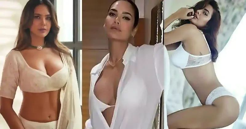 11 hot pics of Esha Gupta in white bikini, dresses and sarees which set social media on fire.