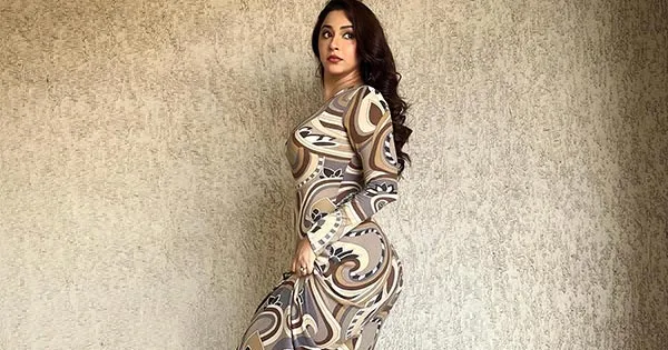 Esshanya Maheshwari flaunts her fine curves in this body hugging dress – see new hot photos.