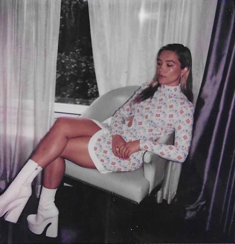 Florence Pugh sexy legs hot Hollywood actress