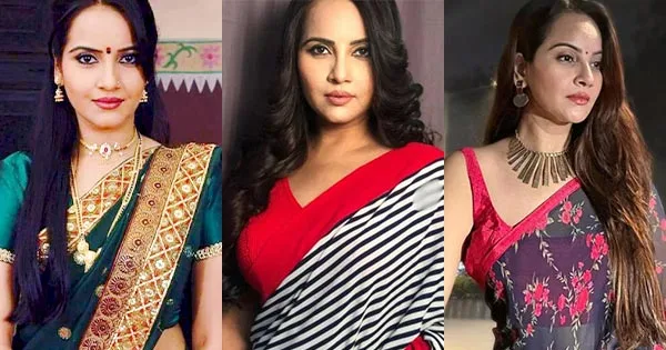 31 stunning pics of Geetanjali Mishra in sarees  – actress from Crime Patrol, Happu Ki Ultan Paltan and more.