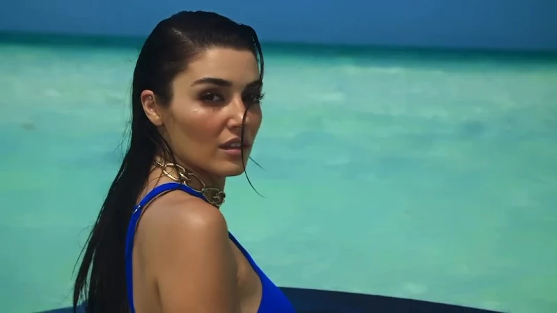 Hande Ercel bikini swimsuit hot turkish actress