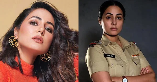 Hina Khan in police uniform for new web series ‘Seven One’ – the actress will be seen playing Radhika Shroff.