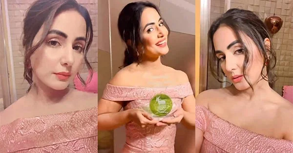 Hina Khan in off shoulder dress looks stunning hot – see now.