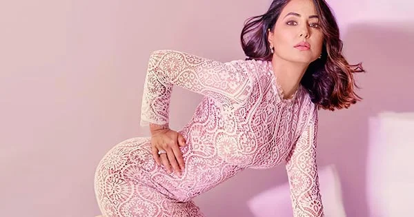 Hina Khan flaunts her sexy fit body in this body hugging white outfit – see hot photos and videos.