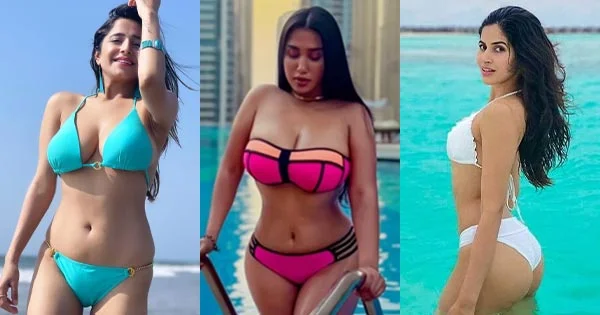 11 popular hot Indian Instagram models in bikini.