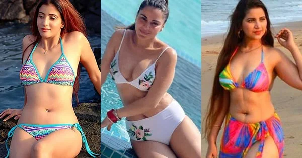 10 Indian TV actresses in bikini – part 5.