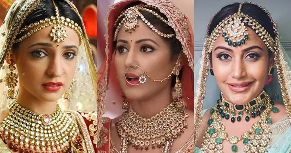 17 stunning bridal looks of Indian TV actresses.