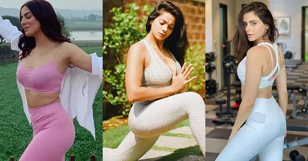 11 Indian TV actresses in leggings and yoga pants showing their fine body and style – see photos.