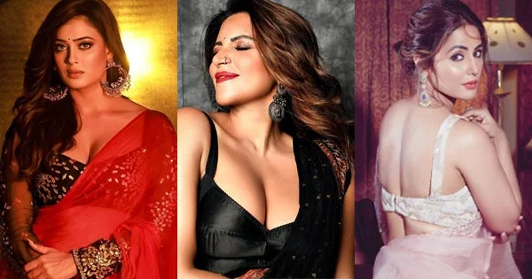 15 Indian TV actresses who looked hottest in sarees.