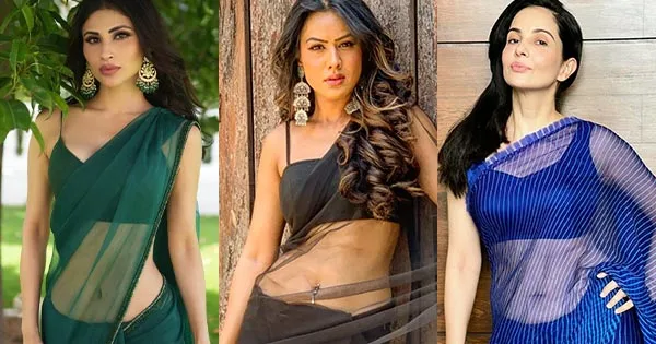 10 Indian TV actresses in sheer sarees looking sizzling hot – see now.