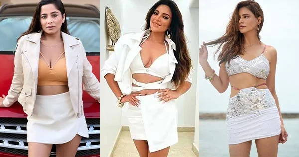 15 hot Indian TV actresses who rocked the short white skirt look – see now.