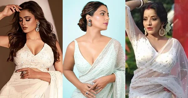 21 hot Indian TV actresses in white saree – who looked best?