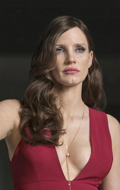 Jessica Chastain cleavage hot hollywood actress