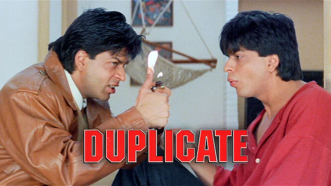 karan arjun shah rukh khan double role