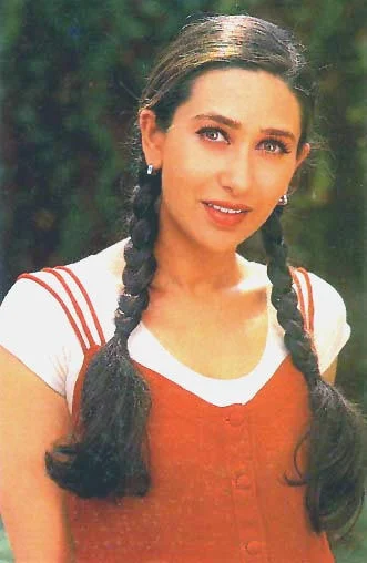 Karishma Kapoor pigtail hairstyle bollywood actress