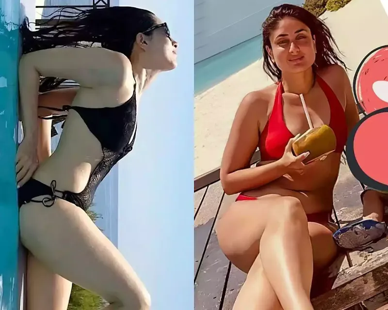 karishma kareena kapoor bollywood sister bikini