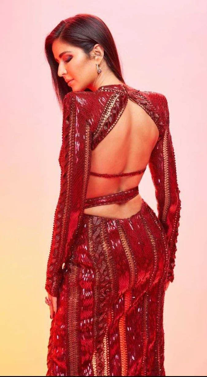 Katrina Kaif backless dress bollywood actress