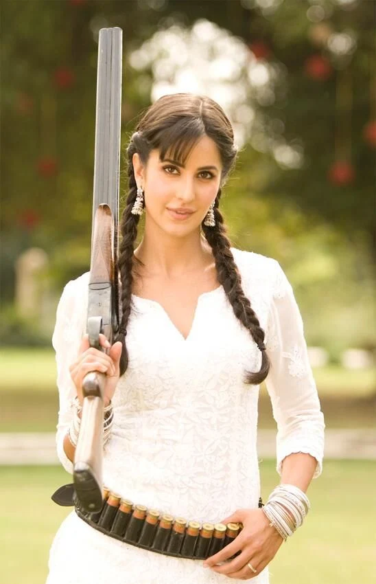 Katrina Kaif pigtail hairstyle bollywood actress