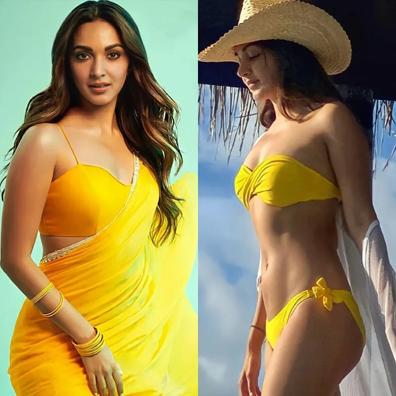 Kiara Advani – saree vs bikini – 116.