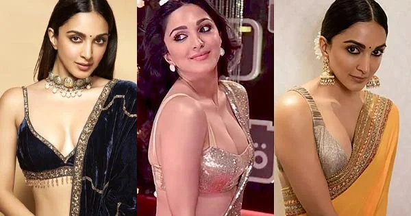 15 hottest photos of Kiara Advani in sarees showing her stunning looks and style – see now.