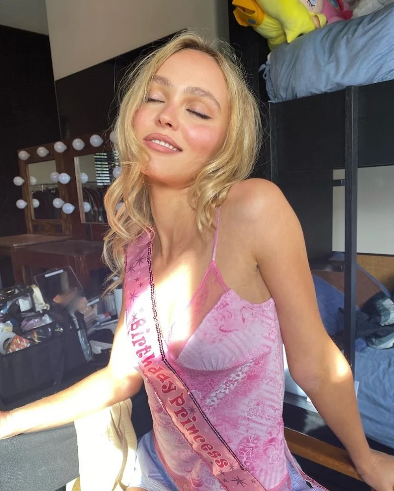 Lily Rose Depp hot actress the idol