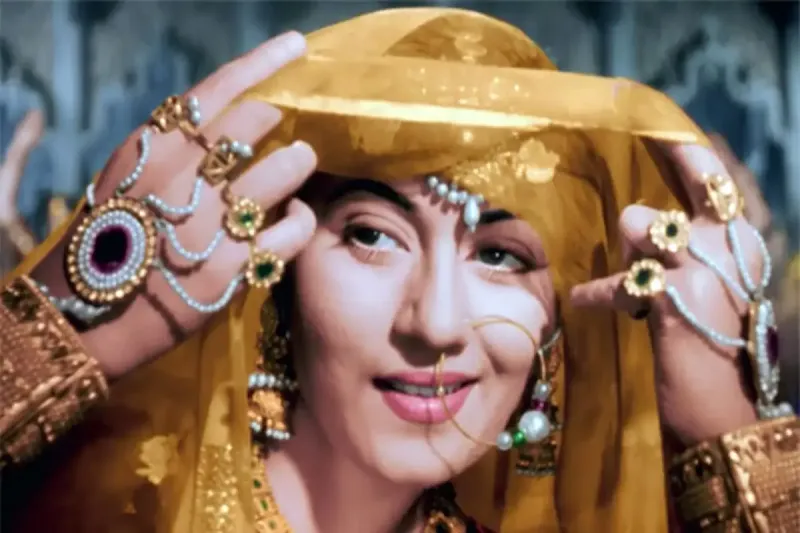 Madhubala Mughl-e-Azham royal historical look bollywood