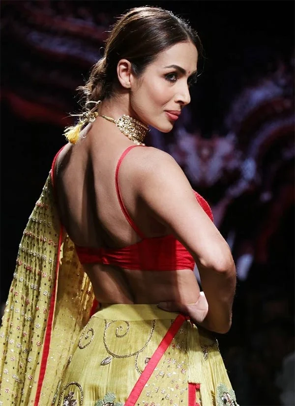 Malaika Arora backless dress