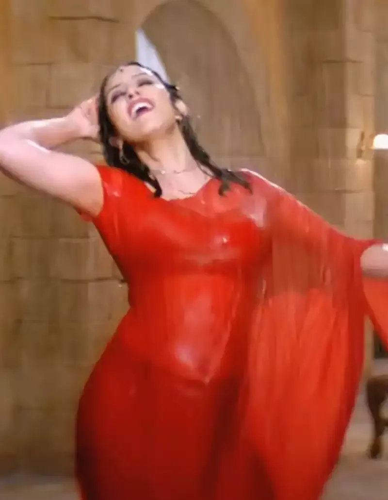 manisha koirala wet saree 90s hot bollywood actress