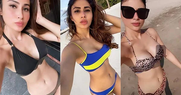 18 hot bikini selfies of Mouni Roy flaunting her slim sexy figure.