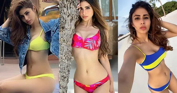 21 hottest bikini photos of Mouni Roy flaunting her sexy body.