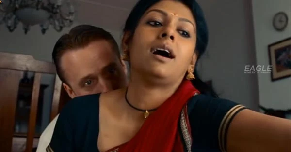 Couple gets intimate in the forest – Nandita Das’s hot scene from Before The Rains (2009).