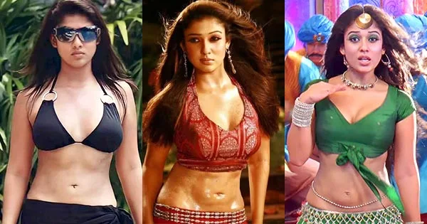 Nayanthara navel hot indian actress jawan