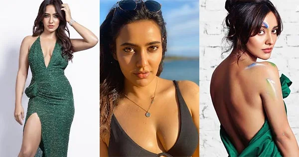 40 hot photos of Neha Sharma  in bikini, high slit and short dresses.