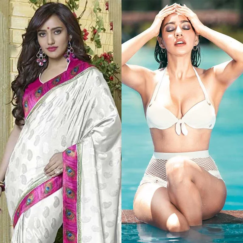 Neha Sharma – saree vs bikini – 16.