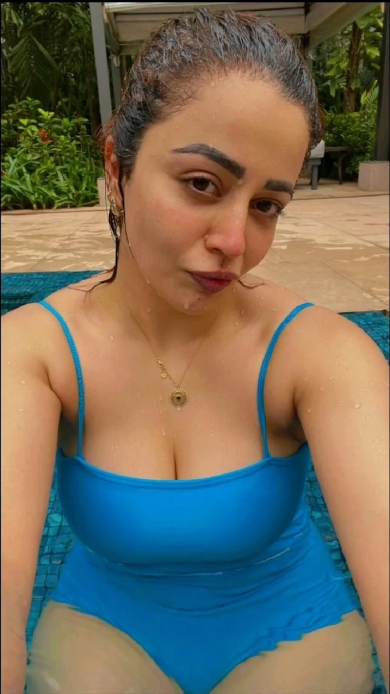 nehha pendse bikini swimsuit actress curvy tv