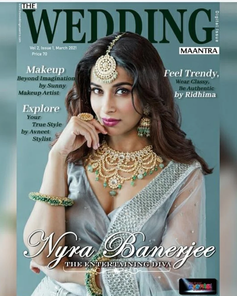 Nyra Banerjee cleavage hot magazine cover photoshoots