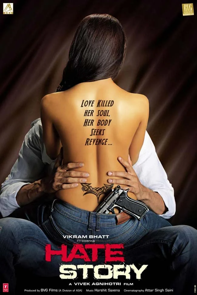 paoli dam backless hate story bold controversial bollywood movie poster