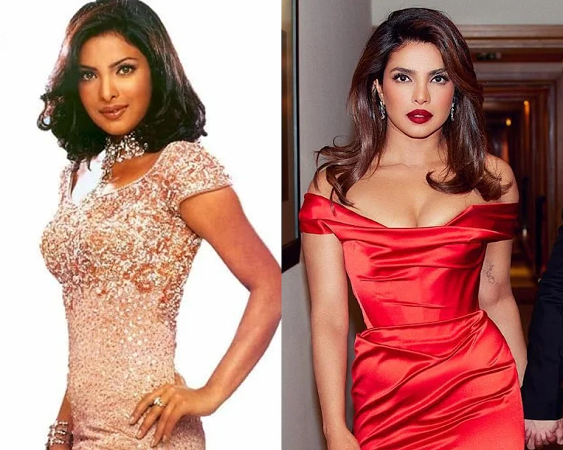 Priyanka Chopra – then vs now – celebrity transformation – 22.