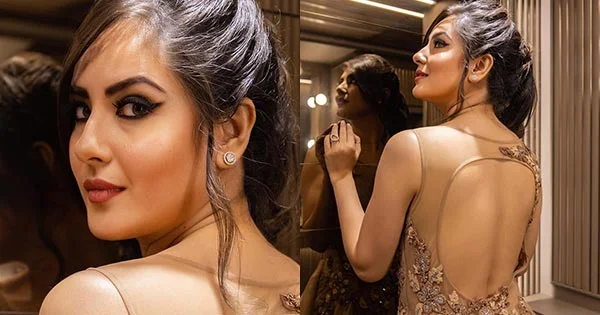 Puja Banerjee turns the heat up with her sexy back in latest photos – see now.