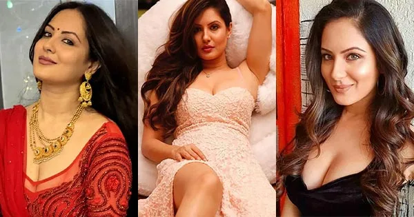 25 hot photos of Puja Banerjee in sarees and dresses showing her style.