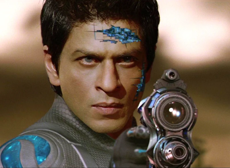 ra one shah rukh khan double role