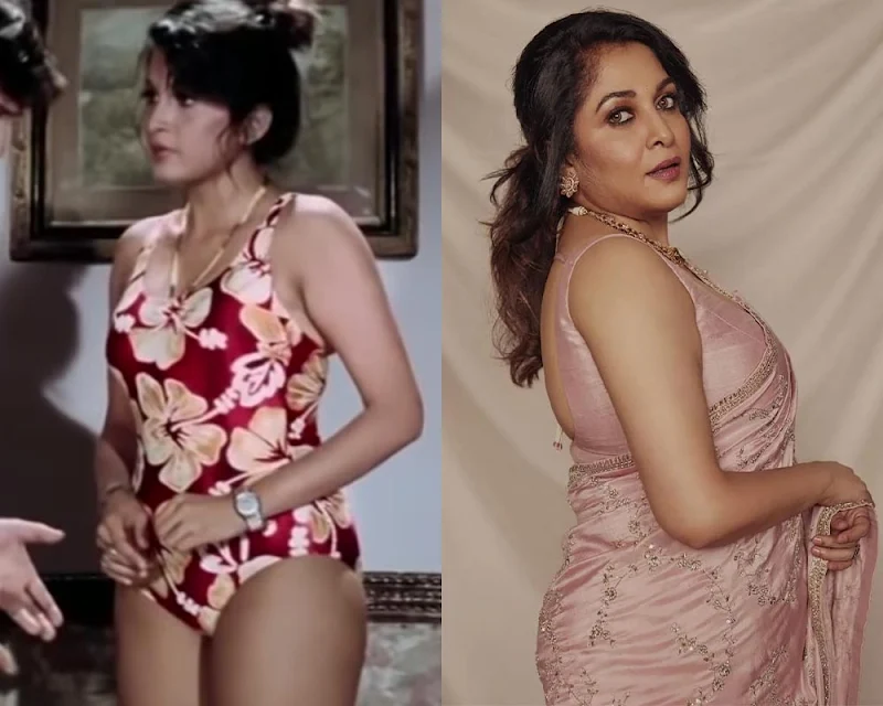 Ramya Krishnan – then vs now – Celebrity Transformation – 50.