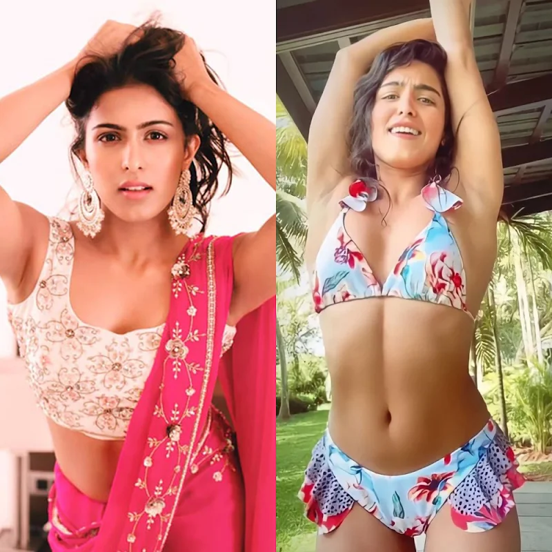 Samyukta Hegde – saree vs bikini – 128.