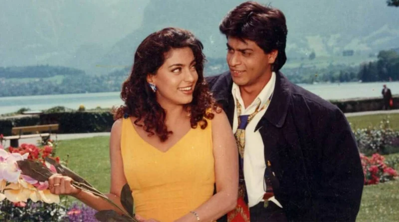 Shah Rukh Khan - Juhi bollywood best friends