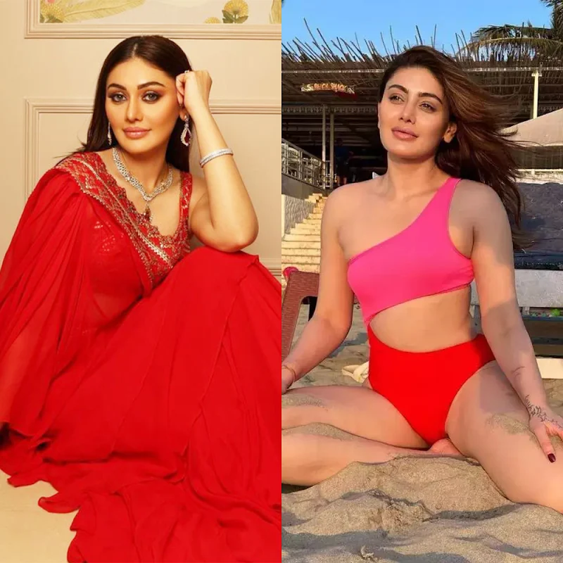 Shefali Jariwala – saree vs bikini – 155.